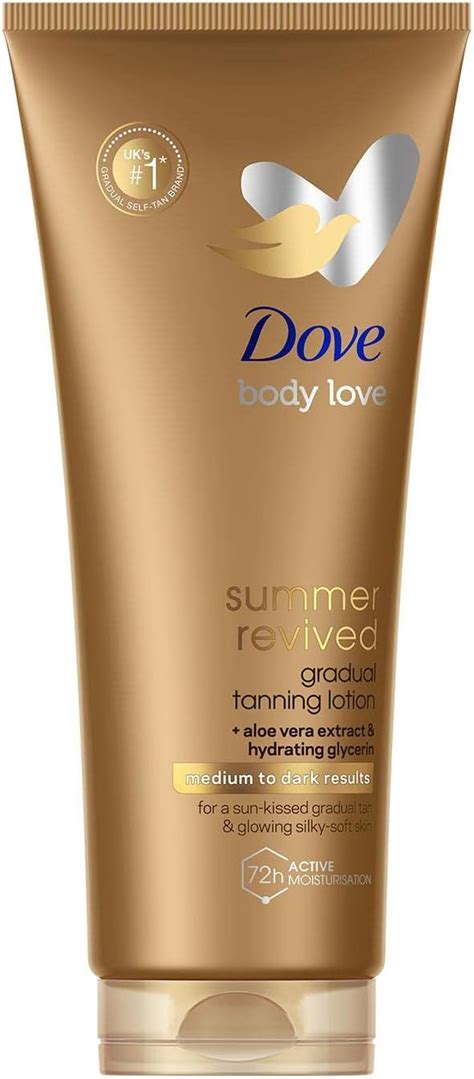 dove summer revived skin care.